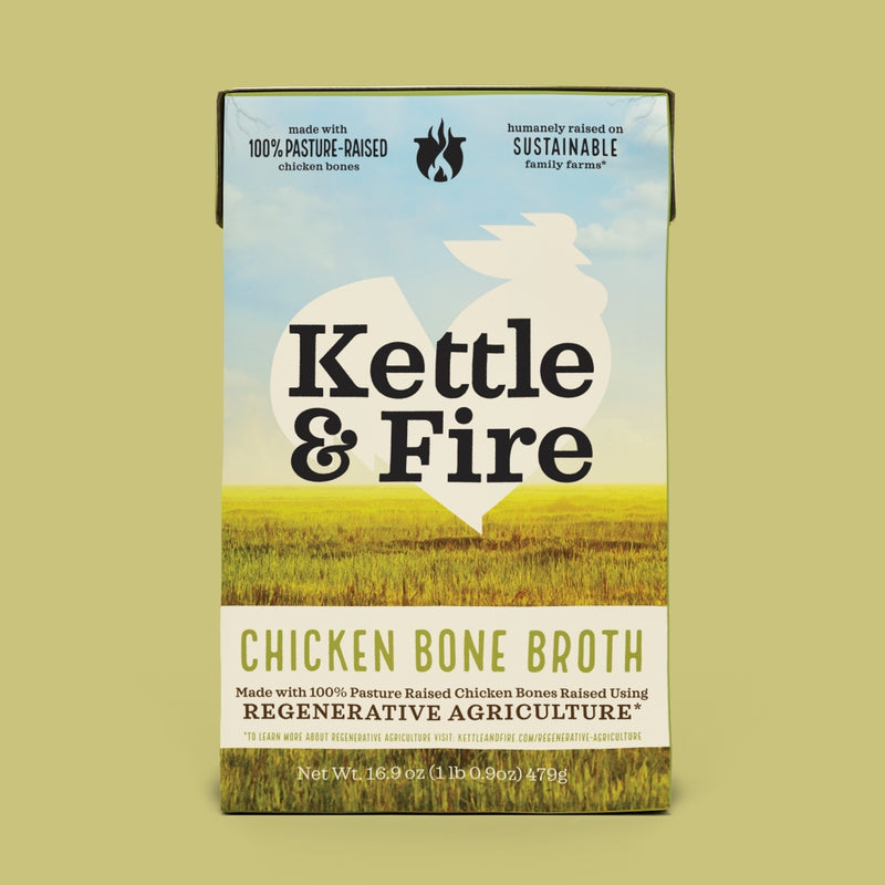 Regenerative Chicken Bone Broth - 16.9 oz