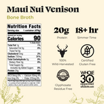 Maui Nui Venison Bone Broth - 16.9 oz