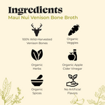 Maui Nui Venison Bone Broth - 16.9 oz