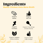 Butter Chicken Keto Broth - 16.9 oz