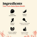 Tom Yum Chicken Keto Broth - 16.9 oz