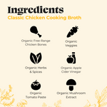 4 Pack: Chicken Cooking Broth - 32oz