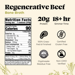 Regenerative Beef Bone Broth - 16.9 oz