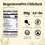 Regenerative Chicken Bone Broth - 16.9 oz