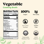 4 Pack: Vegetable Broth - 32oz