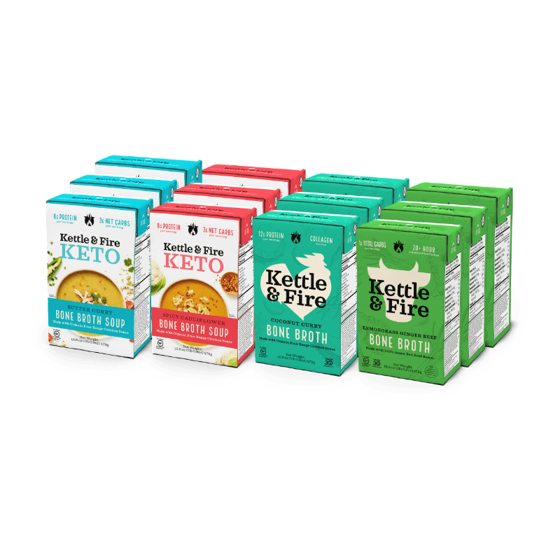 12 Pack: Keto Bundle Bundle Kettle & Fire 