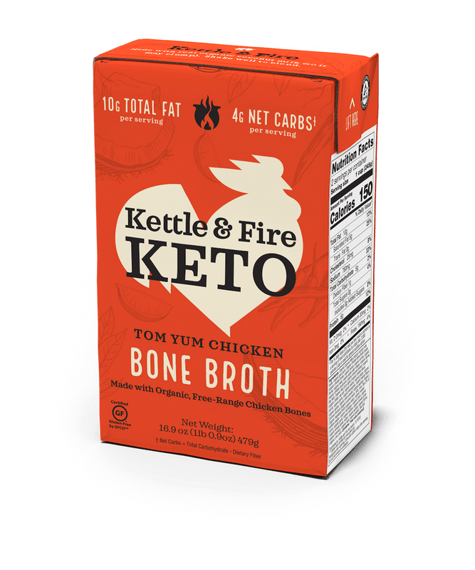 Tom Yum Chicken Keto Broth - 16.9 oz